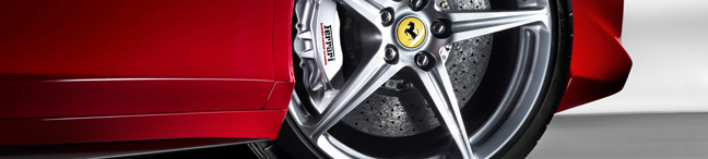 Bridgestone S001 auf einem Ferrari 458