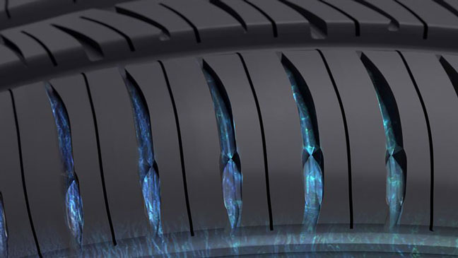 Nokian iLine Wasserkanäle