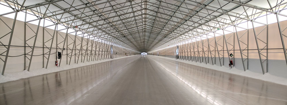 Weiße Hölle im Inneren