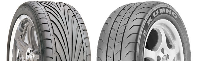 Straßenreifen vs. Rennstreckenreifen - Kumho V70A und Toyo T1R