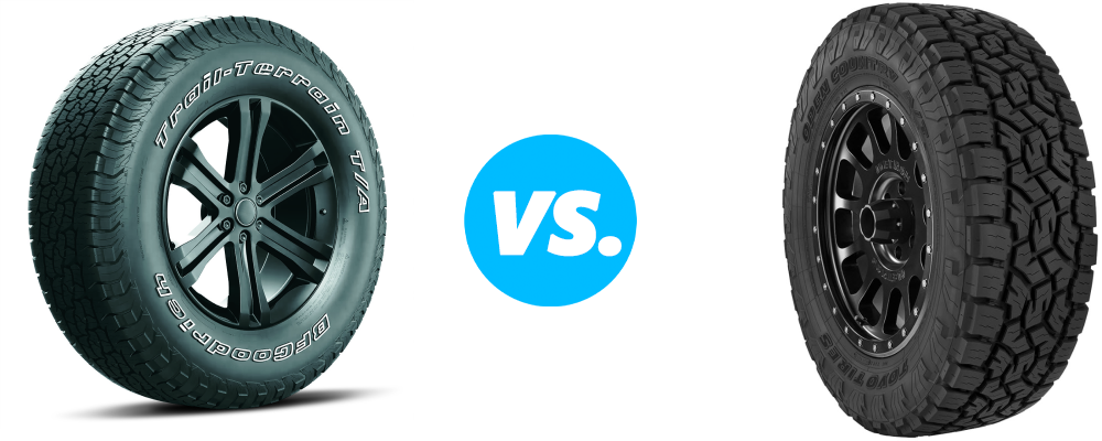BFGoodrich Trail Terrain TA vs Toyo Open Country AT III
