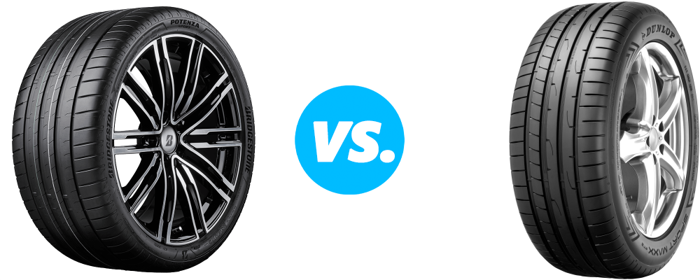 Bridgestone Potenza Sport vs Dunlop SportMaxx RT 2